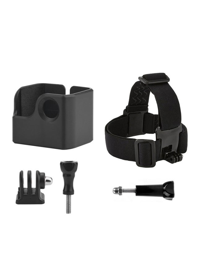 BRDRC Protective Edge Frame For DJI OSMO POCKET 3 Camera Adapter Accessories Sports Camera Protection Case-Color:Transfer Frame + Headband (2-piece Set)