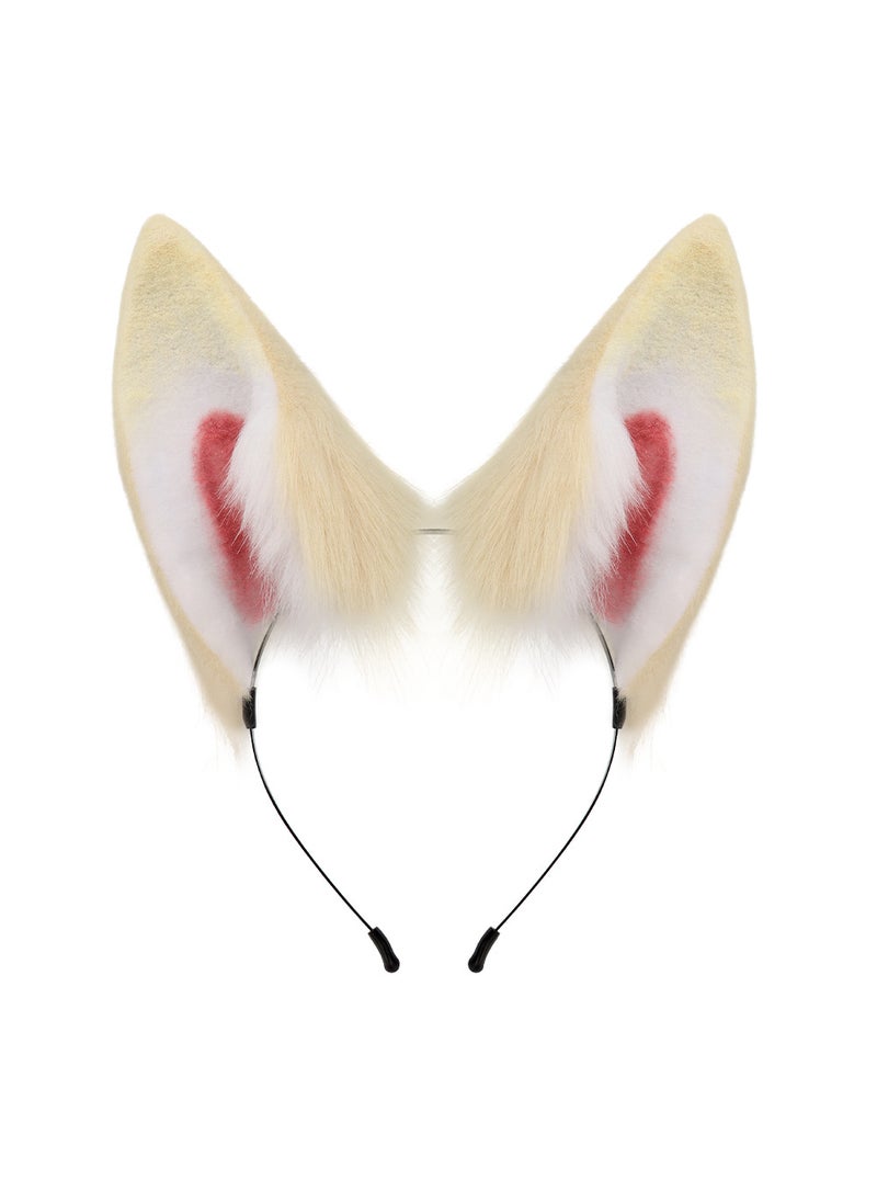 Fluffy Cosplay Bunny Ears Tail Set Suit