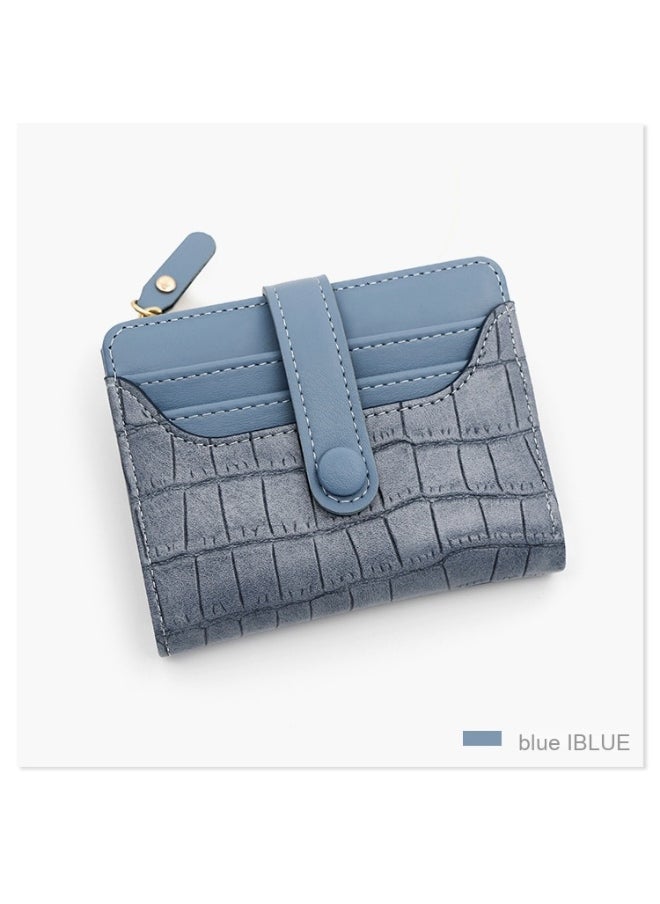 Women's Purse Fashion Simple Small Fresh Women's Short Purse Multi-card Coin Purse Clutch Bag
