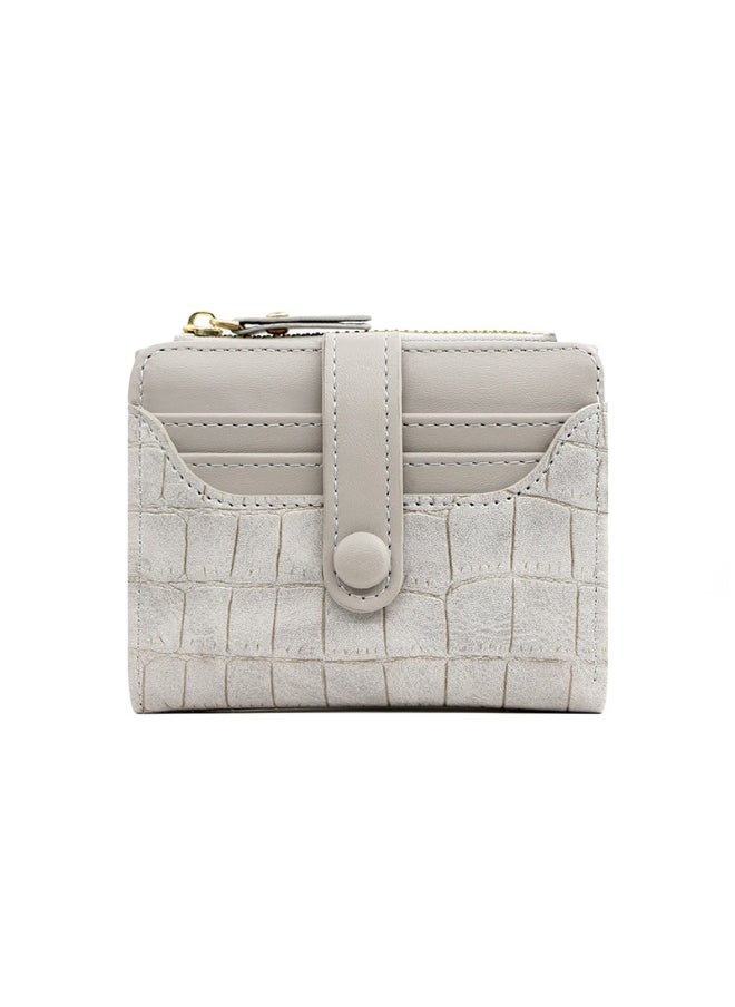 Women's Purse Fashion Simple Small Fresh Women's Short Purse Multi-card Coin Purse Clutch Bag