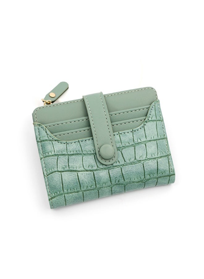 Women's Purse Fashion Simple Small Fresh Women's Short Purse Multi-card Coin Purse Clutch Bag