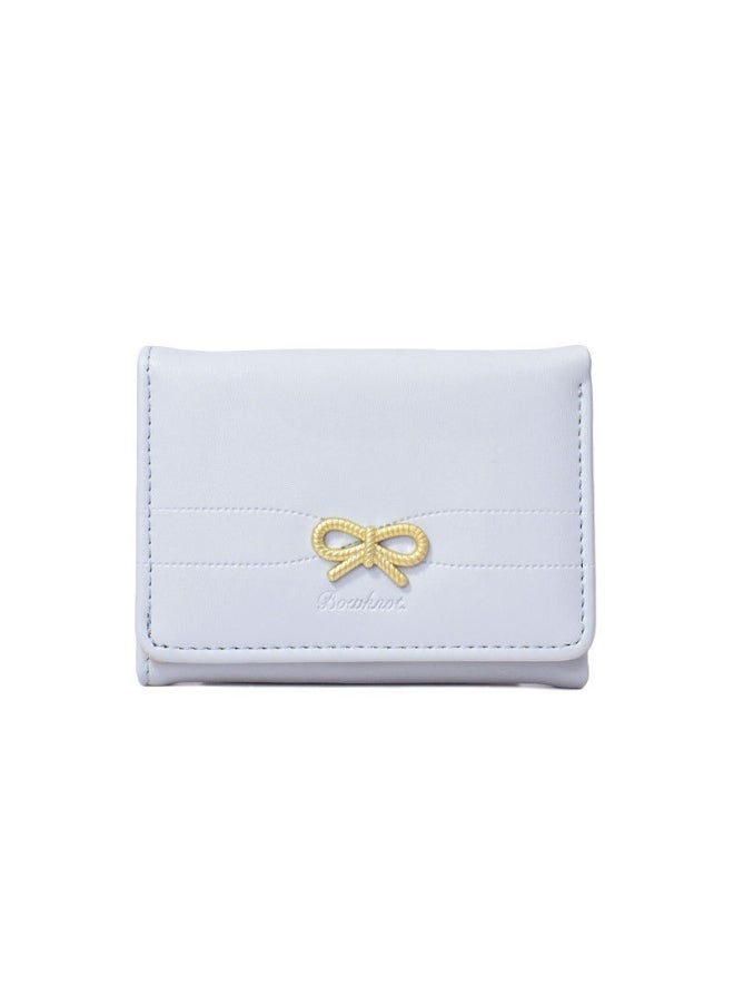 Korean Wallet Female Short ins Simple Student Multi-card Large Capacity Card Bag Zero Wallet