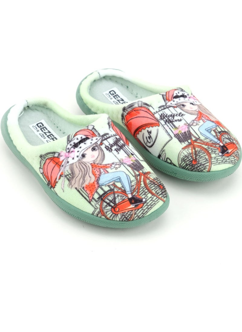 Girls Winter Comfortable Sole Home Garden Gondola Slippers
