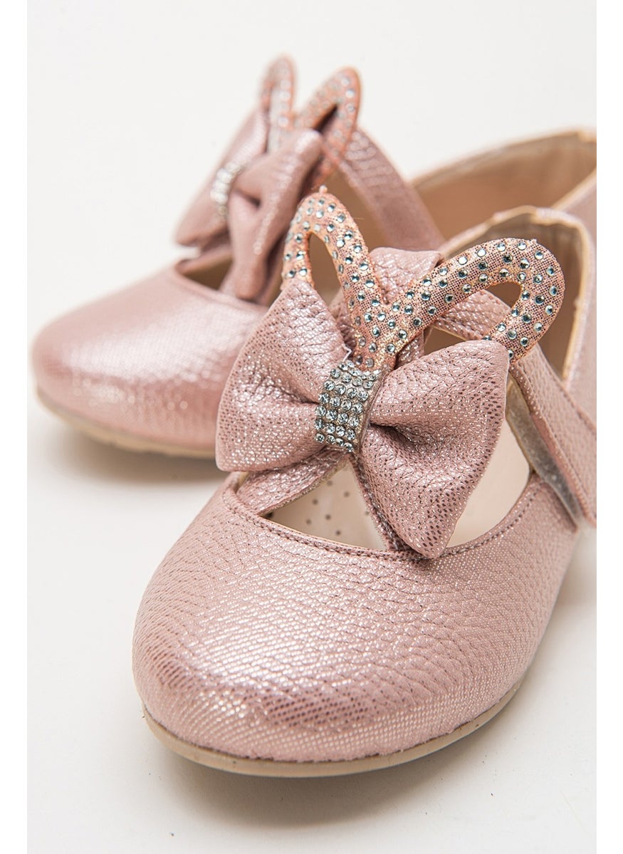 Girls Powder Fashion Ballerinas