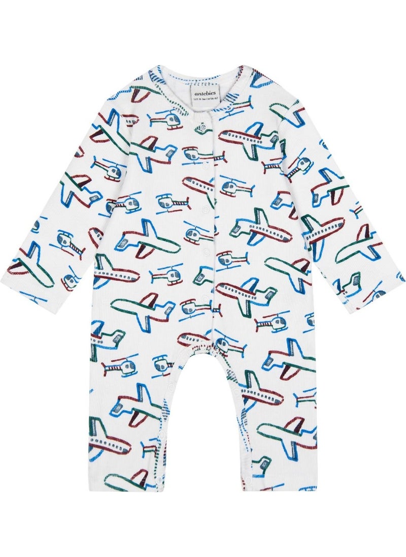 Airplane Bootieless Jumpsuit