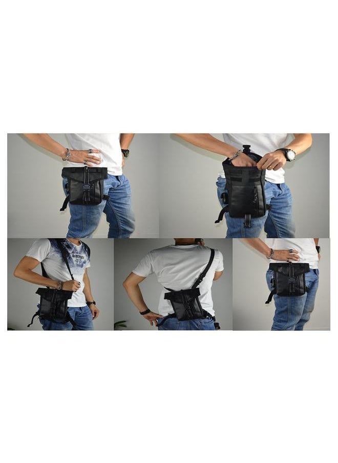 Motorcycle Leg Bag Oxford Cloth Durable Waterproof Outdoor Sports Pack