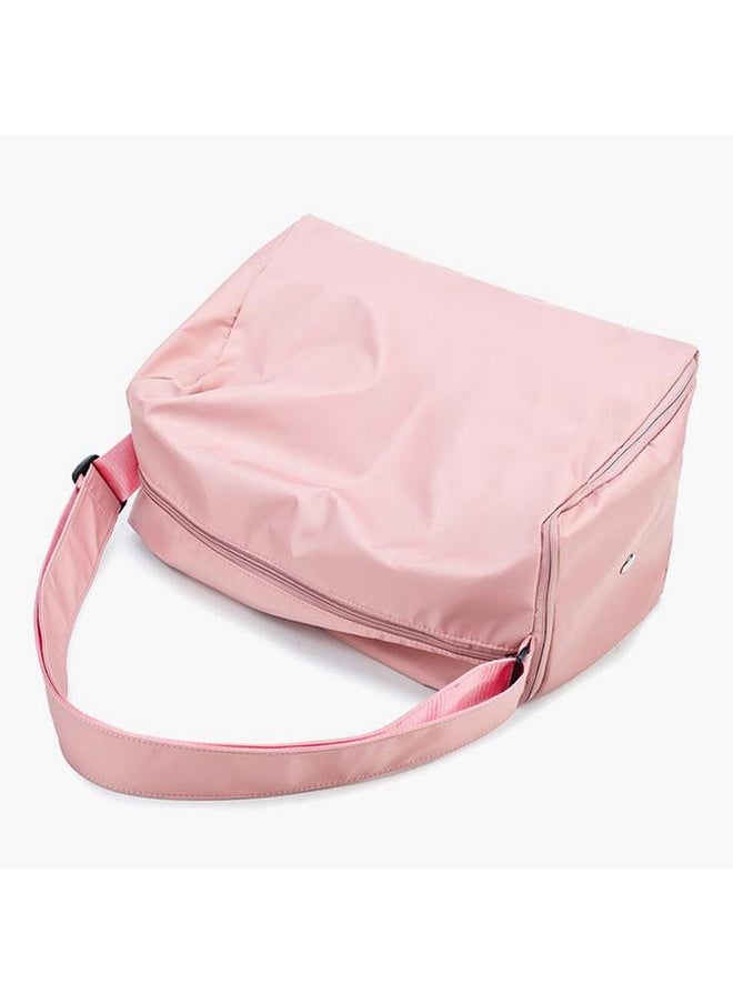 Women Men Gym Exercise Dry Wet Separation Handbag Training Workout Shoulder Bag (Pink)