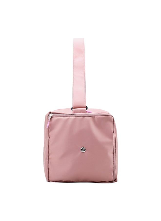 Women Men Gym Exercise Dry Wet Separation Handbag Training Workout Shoulder Bag (Pink)