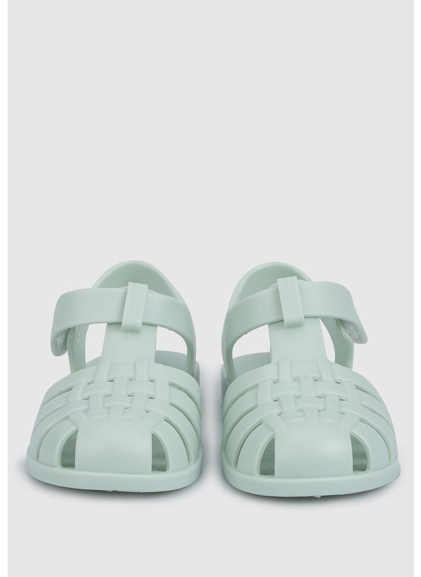 Mint Flat Sandals