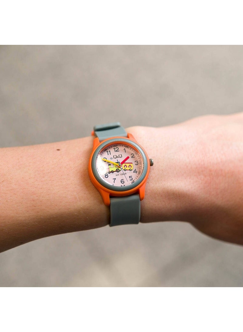 QCG5908 Waterproof Boy's Wristwatch with Numerals