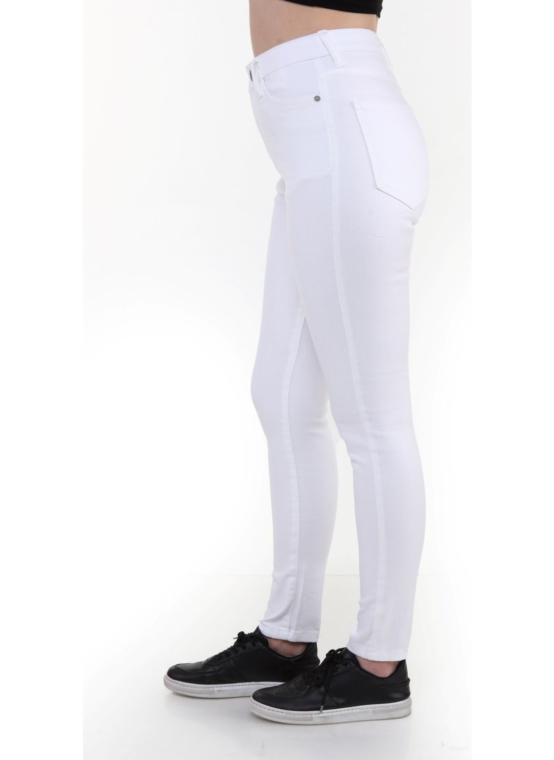 Blue High Waist Skinny Jeans Jeans C596