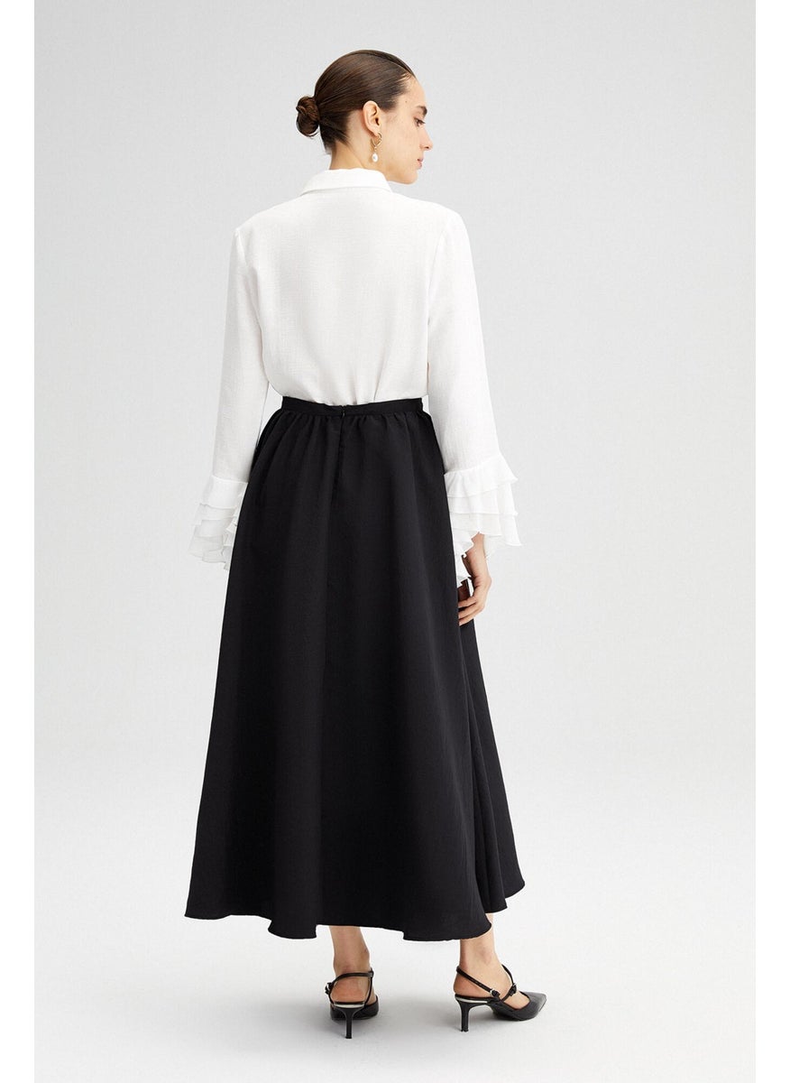 Flounce Cupra Skirt