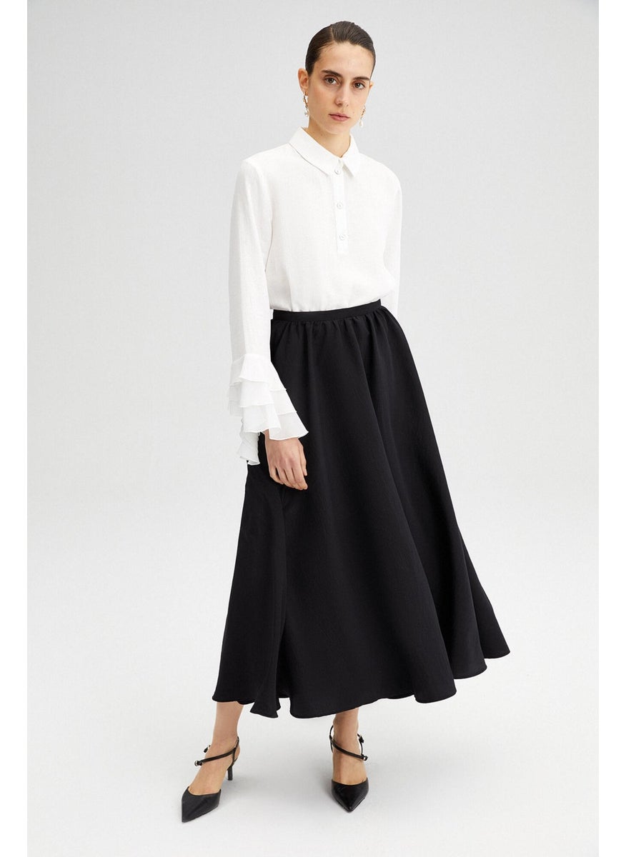 Flounce Cupra Skirt