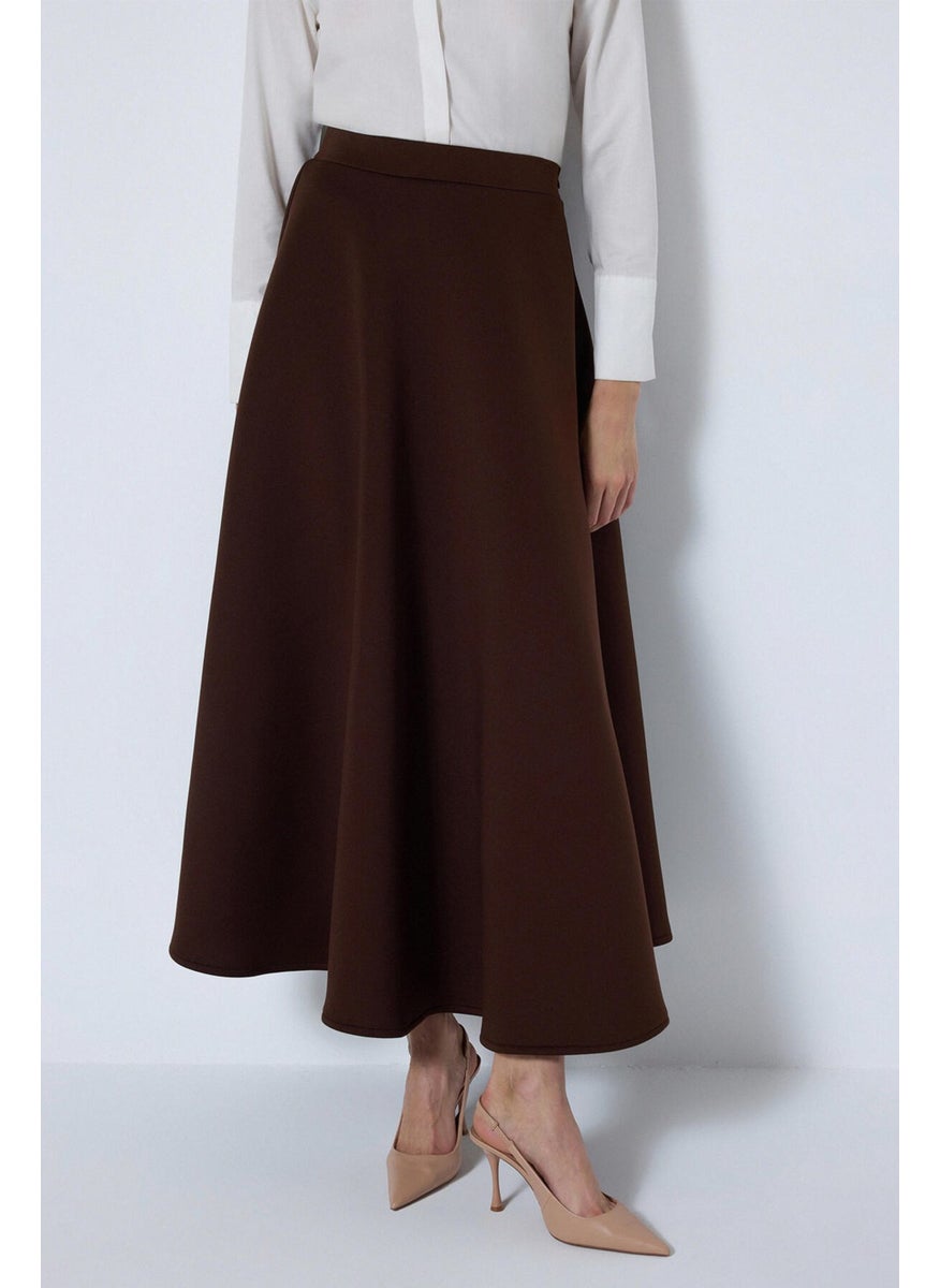 Puffy Scuba Skirt