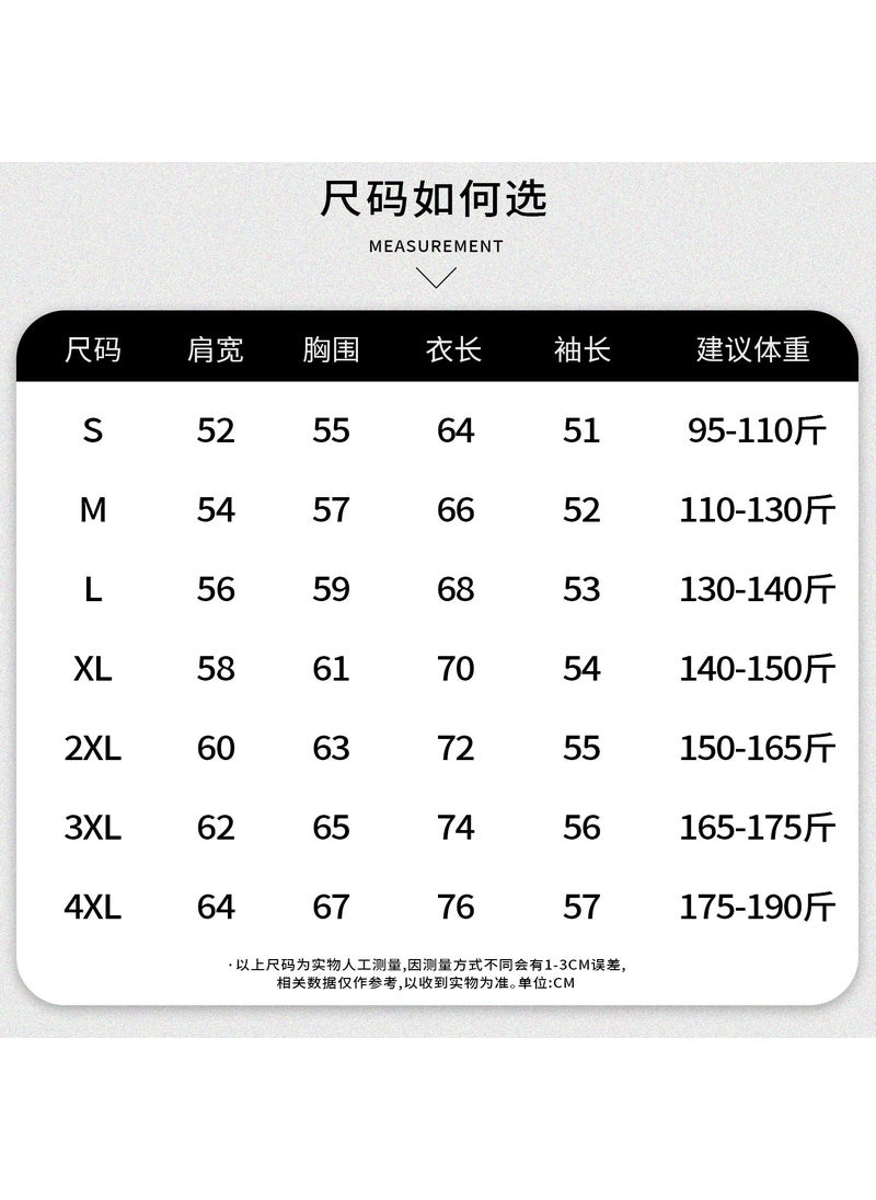 500G Heavy Cotton Hoodie Vintage Fleece-lined Mens Winter Long Sleeve Jacket White# JR622