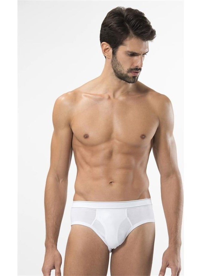 166 Lycra Men's Slip - White