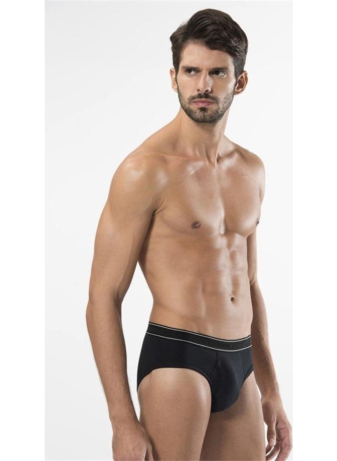 166 Lycra Men's Slip - Black