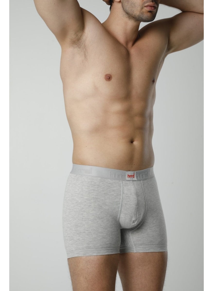 300 Cotton Lycra Men's Boxer Briefs - Gray