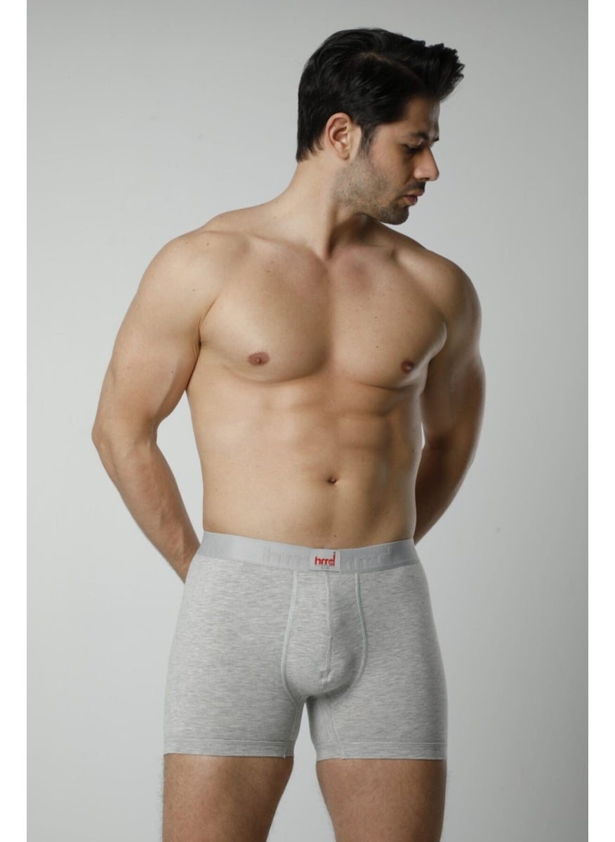 300 Cotton Lycra Men's Boxer Briefs - Gray