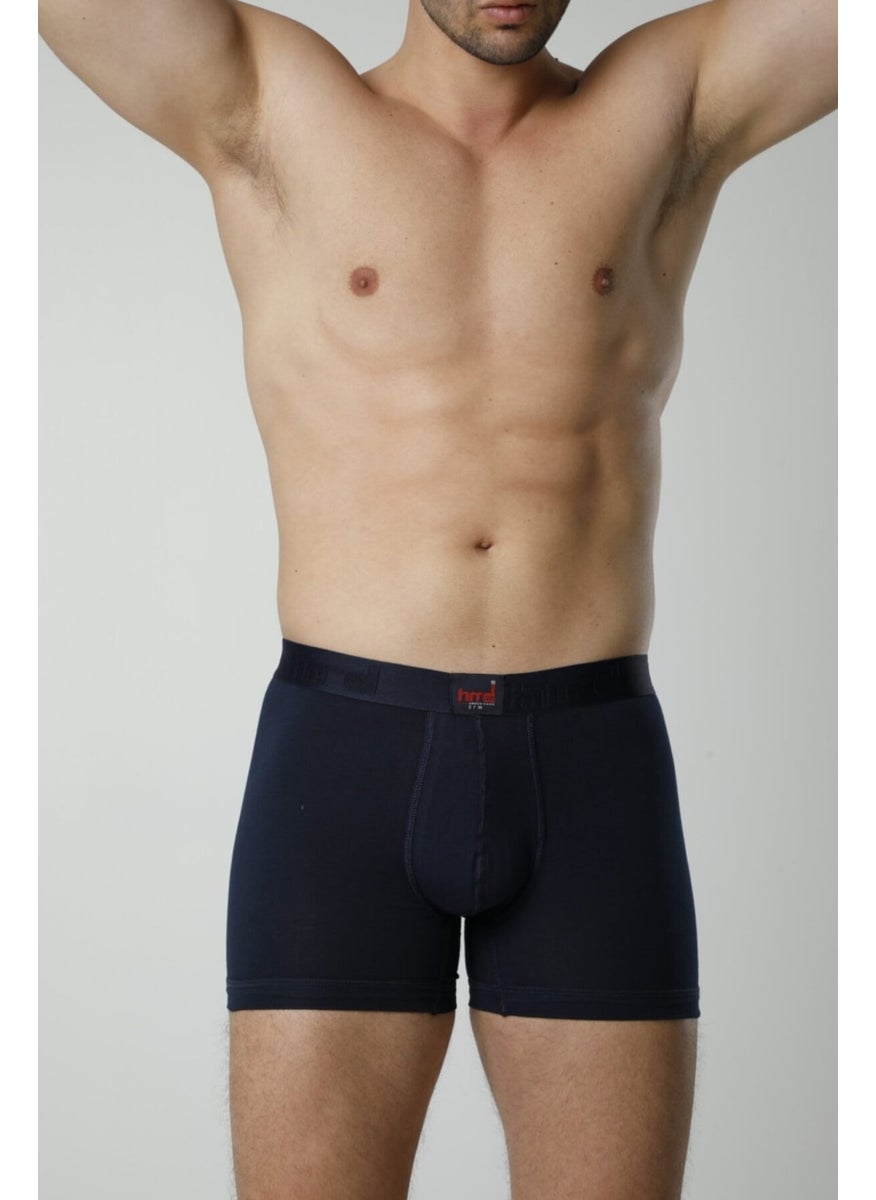 300 Cotton Lycra Men's Boxer Briefs - Navy Blue