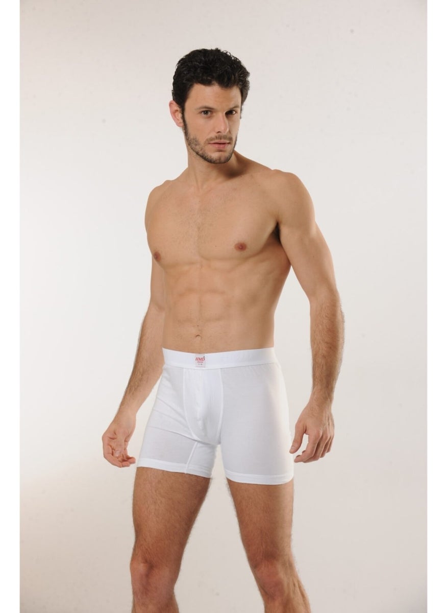 300 Cotton Lycra Men's Boxer Briefs - White