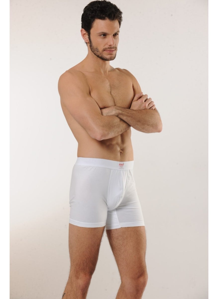 300 Cotton Lycra Men's Boxer Briefs - White