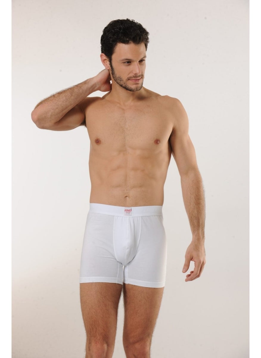 300 Cotton Lycra Men's Boxer Briefs - White