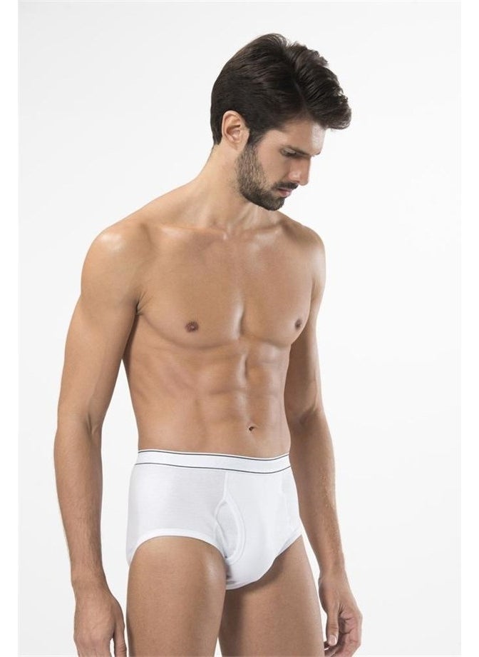 120 Rib Belt Men's Slip-White