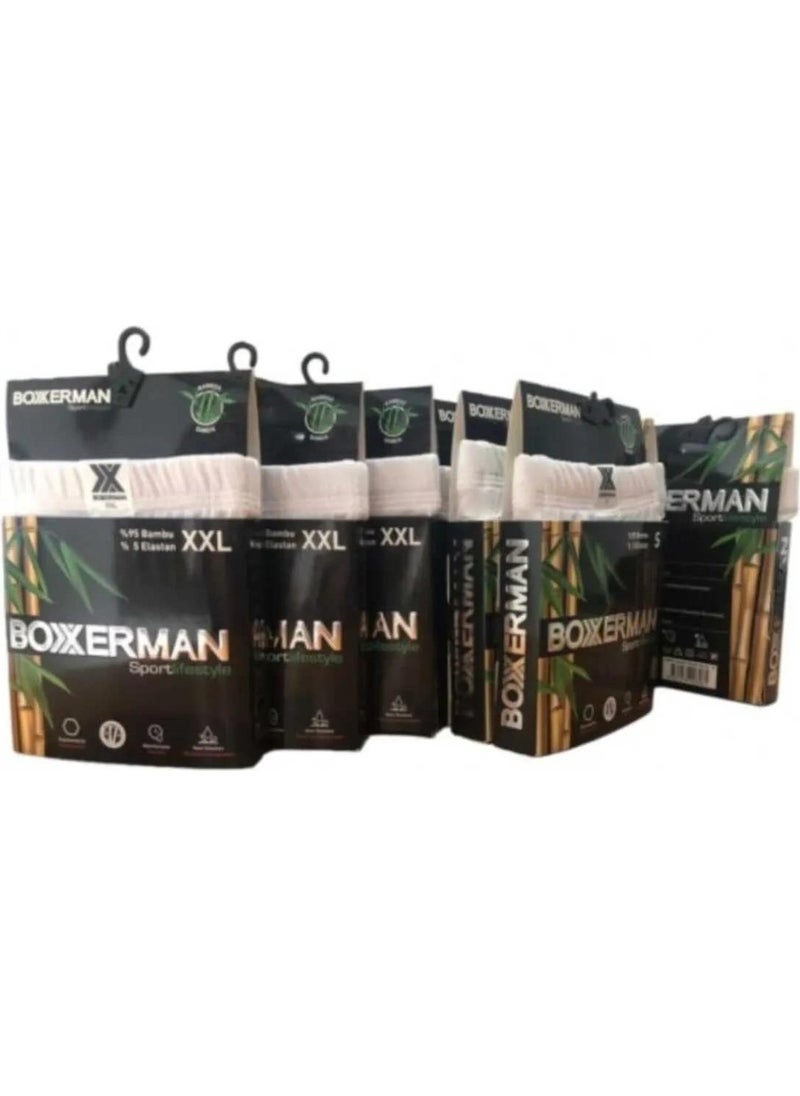 Men's Bamboo Boxer Boxer - 6 Pieces