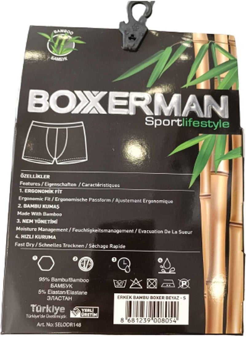 Men's Bamboo Boxer Boxer - 6 Pieces