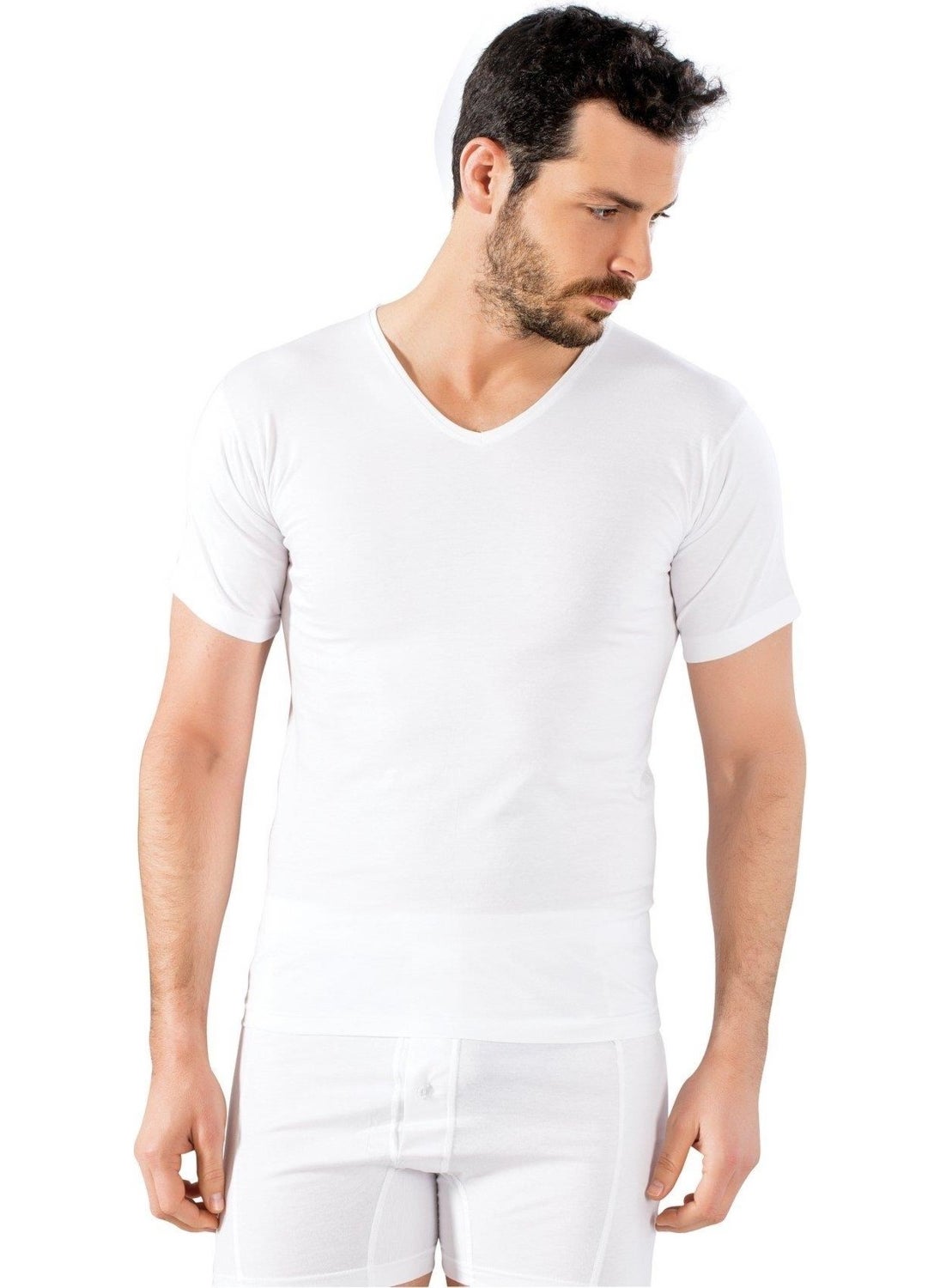 Lux Drm 203 V Neck Men's Undershirt