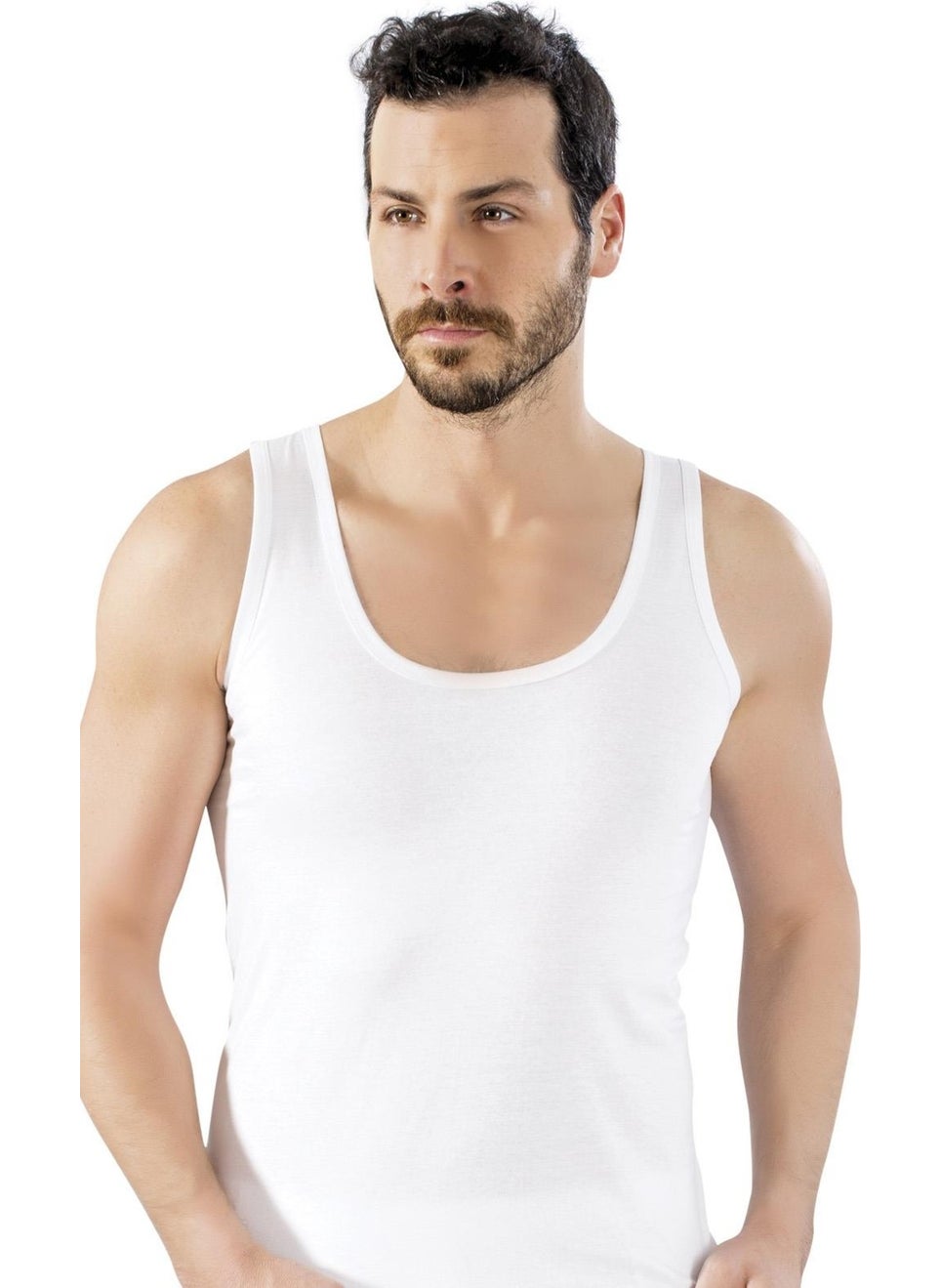 Lux Drm 155 Men's Combed Cotton Undershirt