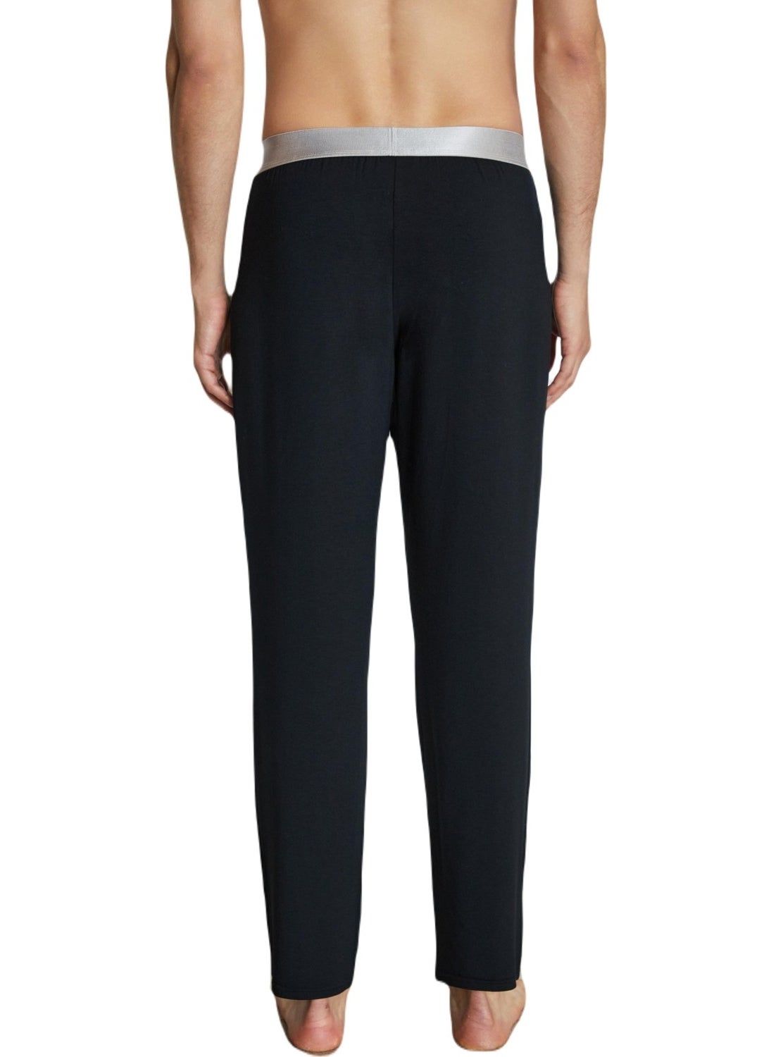 Men's Modal Black Pajama Bottoms