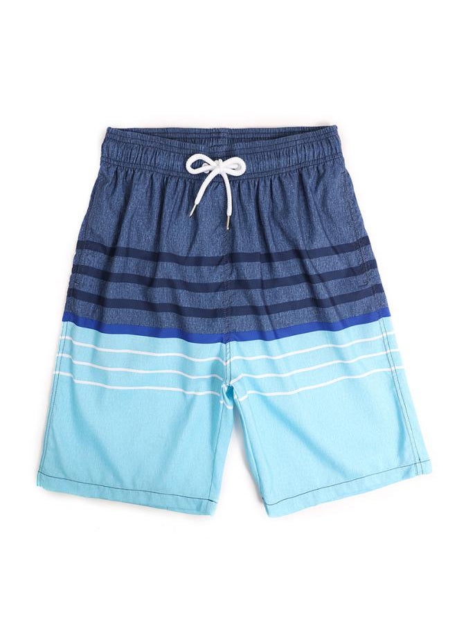Beach Pants Men's Summer Beach Pants Striped Printed Shorts Men's Casual Loose Half-length Pants Large Pants Men's Manufacturers