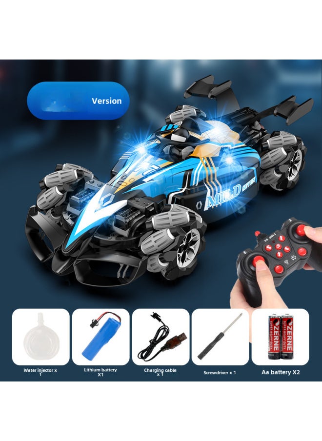 Hand Gesture Sensing Remote Control Car Racing Car Four-wheel Drift Formula Spray Boys Toy-Color:F1 Four-wheel Drive Spray Racing Car  Single Remote Control-Proportion:3 Sets Of Rechargeable Lithium Batteries (can Play For 90 Minutes)