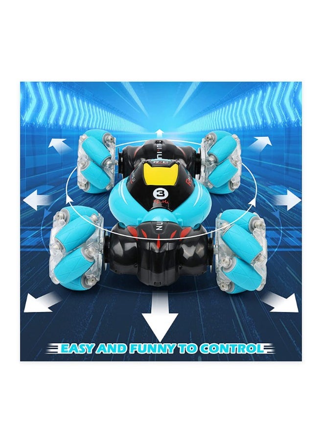 RC Stunt Car,Gesture Sensing Electric Car,4WD Remote Control Car Transform with Light & Music