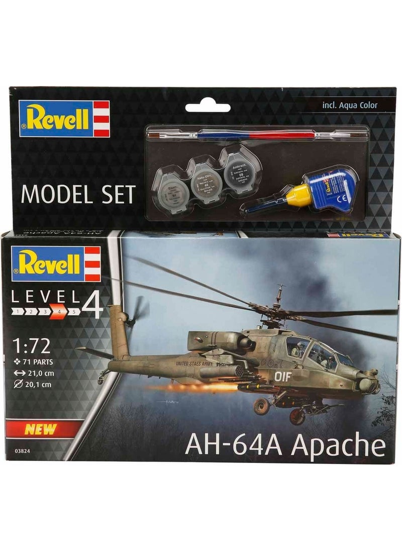 AH-64A Apache Model Kit Airplane