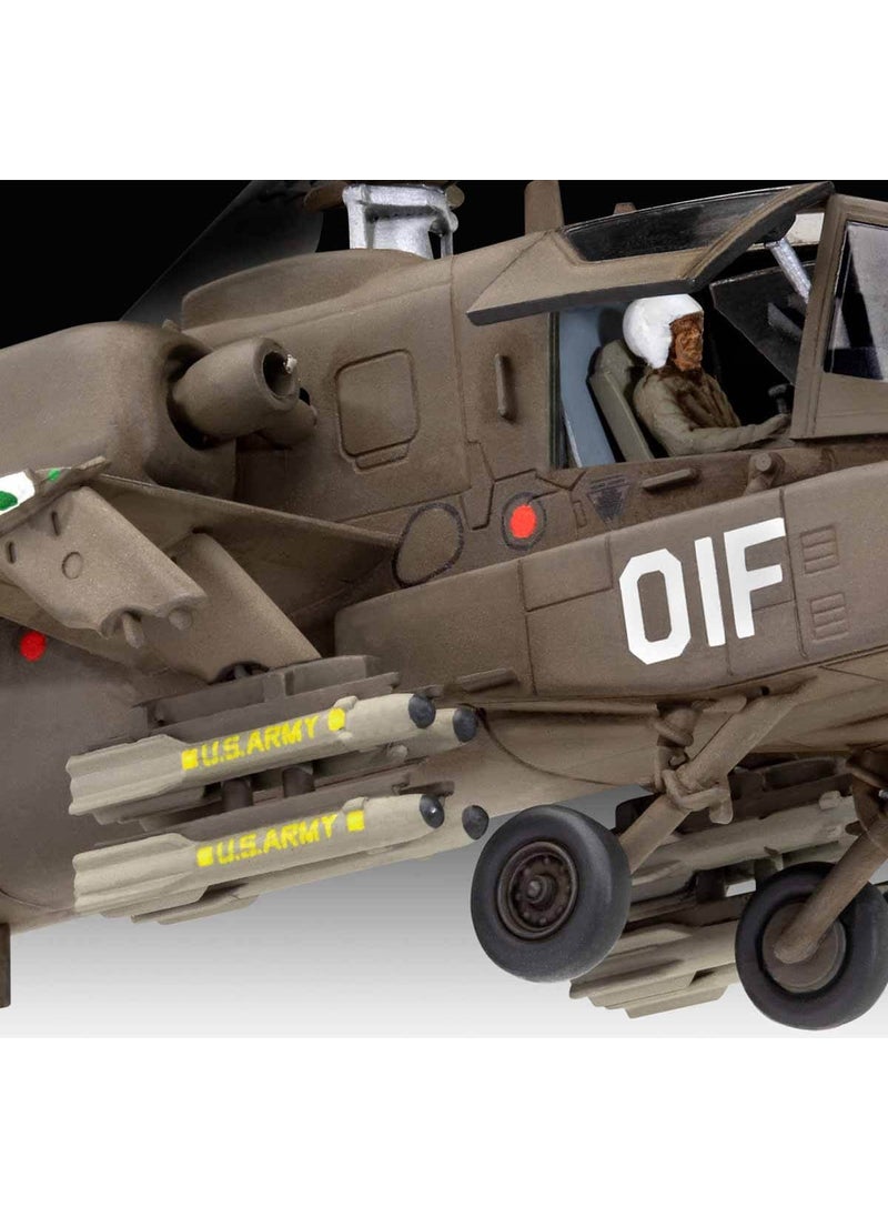 AH-64A Apache Model Kit Airplane