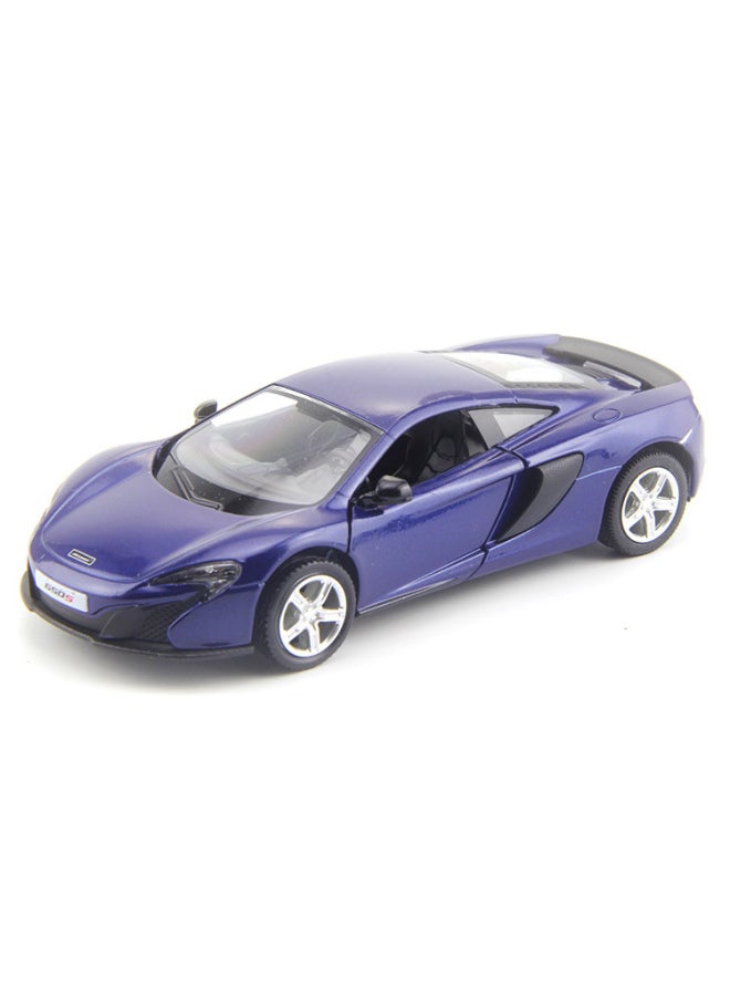 Marco Yufeng Authorized Boxed Alloy Car Model Land Rover Volkswagen Audi Toyota Lanbo Ford Kini Chevrolet-Color:554992 McLaren Blue