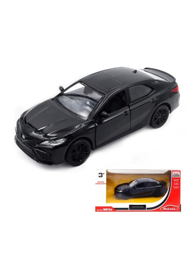 Marco Yufeng Authorized Boxed Alloy Car Model Land Rover Volkswagen Audi Toyota Lanbo Ford Kini Chevrolet-Color:554063 Toyota Camry Black