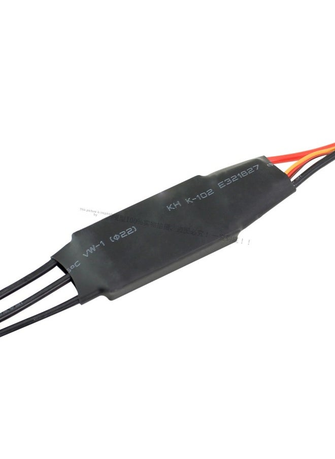 Model Aircraft Two-way Esc 12a20a30a40a50a60a80a Remote Control Boat Wind Boat Underwater Thruster-Color:StAndArd BidirectionAl 80A (supports 2-6s) 6