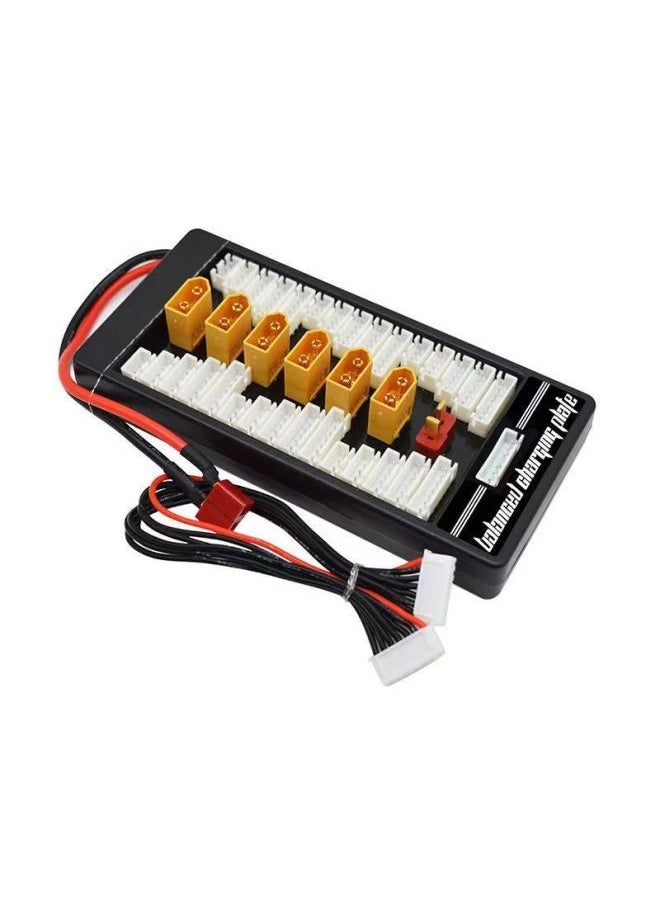 B6 Lithium Battery Balance Charger Conversion XT60 T Plug And Charge Plate Parallel Conversion Expansion Plate Sub-charge Multi-charge Plate-Color:XT60 And Charging Plate T Plug Input