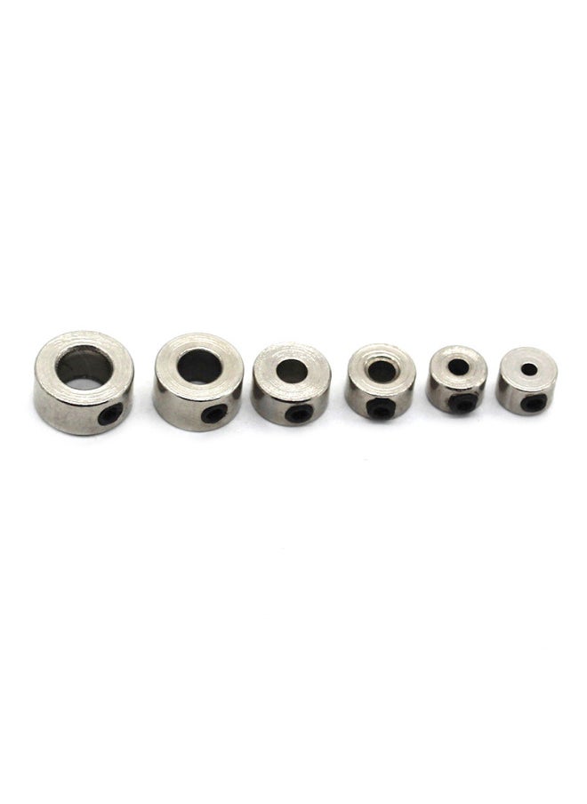 Stainless Steel Drive Shaft Clamping Sleeve 2/3/4/5mmDIY Model Wheel Block Wheel Lock Limit Positioning Ring-Color:Inner Diameter 2.05