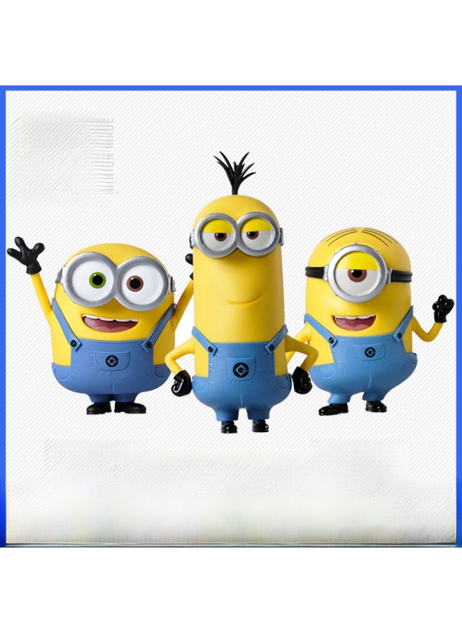 Genuine Minions Doll Full Set Of Hand-made Birthday Cake Ornaments Beijing Universal Studios Souvenir Children's Toys-Color:-Stewart (GJ57S)