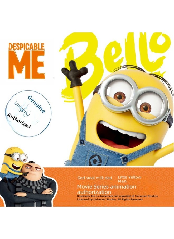 Genuine Minions Doll Full Set Of Hand-made Birthday Cake Ornaments Beijing Universal Studios Souvenir Children's Toys-Color:-Kevin (GJ81K)