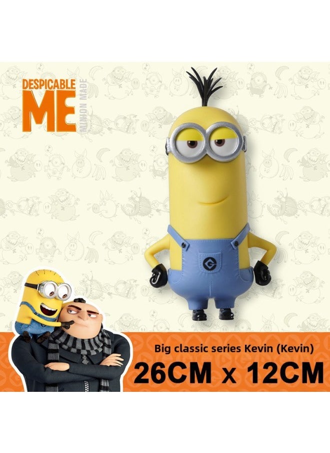 Genuine Minions Doll Full Set Of Hand-made Birthday Cake Ornaments Beijing Universal Studios Souvenir Children's Toys-Color:-Kevin (GJ81K)