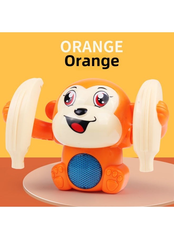 Baby Toys Baby Children Educational Early Education 0-1 Year Old Little Boy Little Girl Coax Baby Artifact Maternal And Infant Supplies-Color:Battery Edition (Section 3, No.7)-Specifications:Voice-activated Tumbling Monkey ]