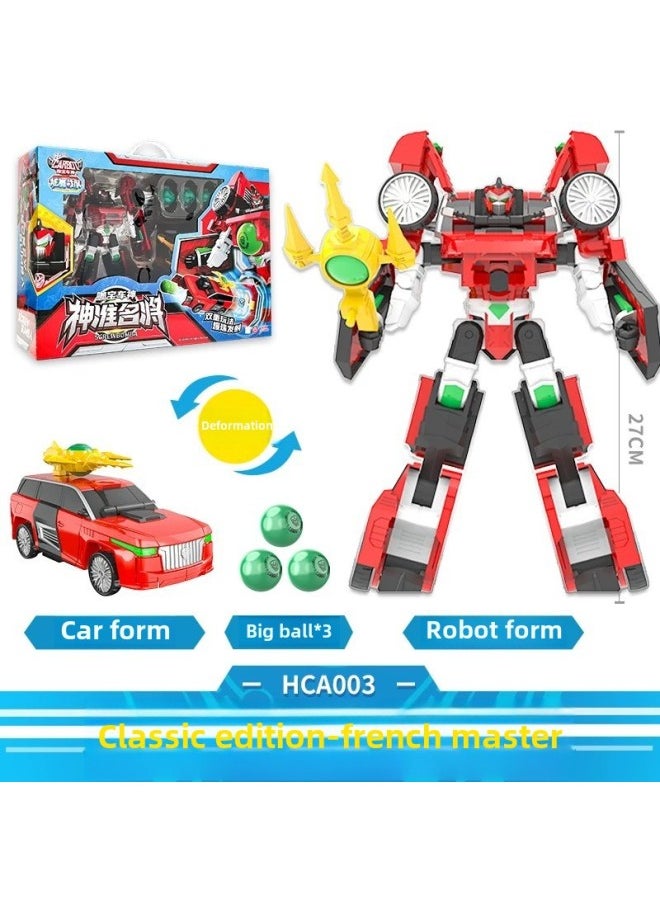Ka Bao Car God Dazzle Dance Team Classic Version Of The Deformation Robot Eagle King Hawk Leiyang Flying Toys Wholesale-Color:Hca003-classic Edition-