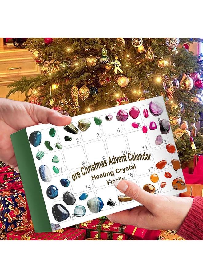 24 Days Christmas Advent Calendar Toy for Kids Mineral Gift Box Toys Ore School Dormitory