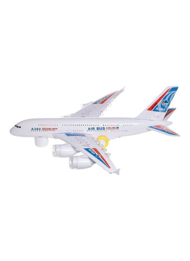 Air Bus Flash Electric A380 Toy White